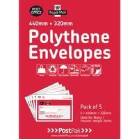 Polythene 440x320 Envelopes Pack of 20