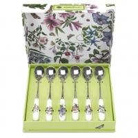 Portmeirion Botanic Garden Set Of 6 Tea Spoons