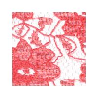 Polyester Lace 112cm Wide - Red