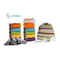 Pop-In Middle Box Minkee Unisex Brights - 10 Pack