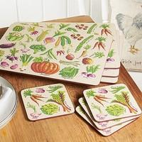 Potager Placemats & Coasters