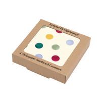 Polka Dot Set of 4 Coasters