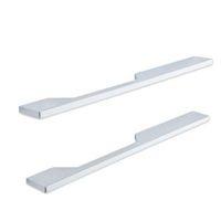 Polished Chrome Effect Rod Cabinet Handle Pack of 2