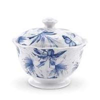 portmeirion botanic blue sugar bowl