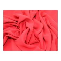 Polyester Microfibre Dress Fabric Red