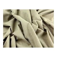 Polyester Suedette Dress Fabric Beige