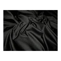 Ponte Roma Heavy Stretch Jersey Dress Fabric Black