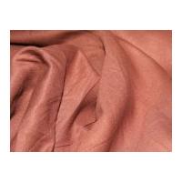 Polyester & Viscose Suiting Dress Fabric Mid Brown