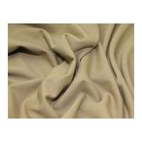 Polyester with Lycra Twill Suiting Dress Fabric Camel Brown