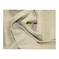 Polyester Suede Dress Fabric Cream