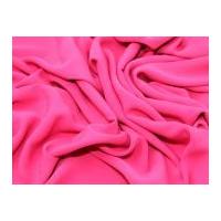 Polyester Microfibre Dress Fabric Cerise Pink