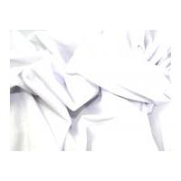 polyester suedette dress fabric white