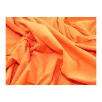 Polyester Suedette Dress Fabric Orange