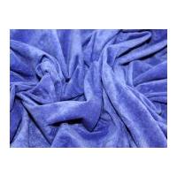 Polyester Suedette Dress Fabric Royal Blue