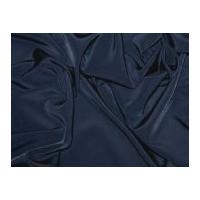 polyester microfibre dress fabric navy blue