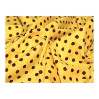 polka dot spot cotton poplin fabric mustard wine