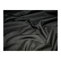 Polyester & Lycra Stretch Suiting Dress Fabric Black