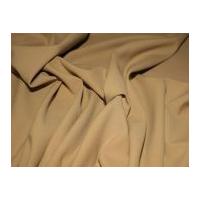 Polyester, Viscose & Lycra Blend Suiting Dress Fabric Camel