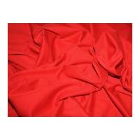 Ponte Roma Heavy Stretch Jersey Dress Fabric Red