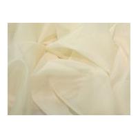 Polyester Plain Voile Fabric Ivory