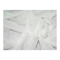 polyester plain voile fabric white