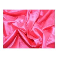 Polyester Habotai Lining Fabric Cerise Pink
