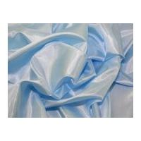 Polyester Habotai Lining Fabric Pale Blue