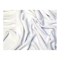 polyester bubble crepe dress fabric white