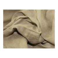 Polyester Suede Dress Fabric Stone