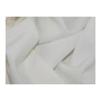 Polyester Bi Stretch Suiting Dress Fabric Ivory