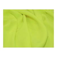 Polyester Bi Stretch Suiting Dress Fabric Fluorescent Yellow