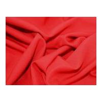 Polyester Bi Stretch Suiting Dress Fabric Red