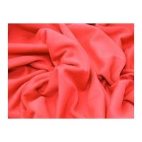 Polycotton Sweatshirting Dress Fabric Red