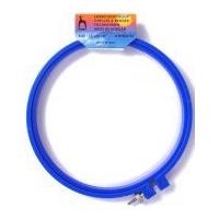 Pony Plastic Embroidery Ring Hoop Blue