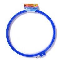 Pony Plastic Embroidery Ring Hoop Blue