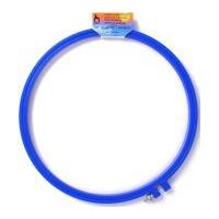 Pony Plastic Embroidery Ring Hoop Blue