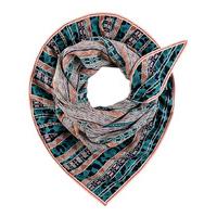 POM Amsterdam-Scarfs - Shawl Premium Tribal - Green