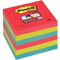 postit ss col notes pop 76x76mm ast pk6