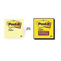 Post-it Super Sticky Notes Cube Yellow (1 x 350 Sheets)