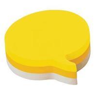 Post-it Sticky Notes Bubble Shaped Yellow/Grey (1 x 225 Sheets)