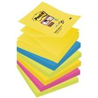 post it 3m super sticky 76 x 76mm z notes assorted 12 x 90 sheets rio  ...