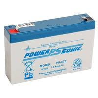 Powersonic 6V 7.0Ah SLA Battery PS-670