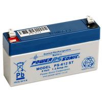 Powersonic 6V 1.3Ah SLA Battery PS-612
