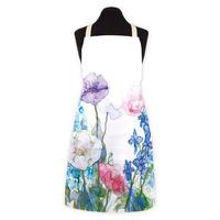 Poppies & Delphiniums Apron