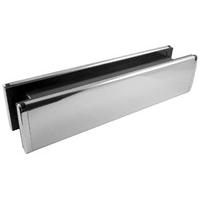 Polished Stainless Steel Telescopic Letter Box 300x70mm