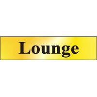 Polished Gold Style Lounge Sign