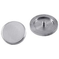 Polished Chrome Decorative Screw Coverhead Disc