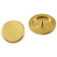 Polished Brass Decorative Screw Coverhead Disc