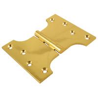Polished Brass Parliament Projection Hinges 102x76x127x4mm in Pairs