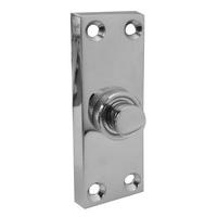 Polished Chrome Door Bell 76x25mm